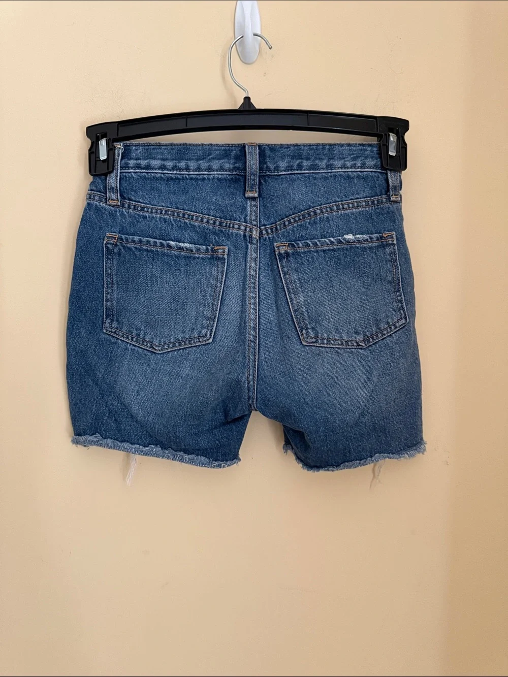 Old Navy Distressed Blue Denim Cutoff Shorts Sz 10
